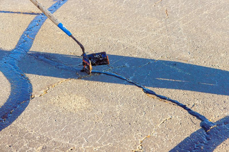 Cracked Asphalt Repair