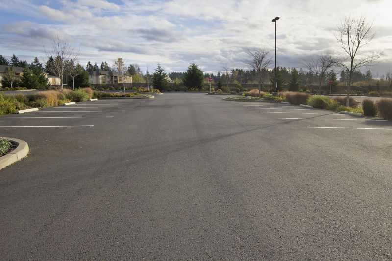 Parking Lot Sealcoating detail